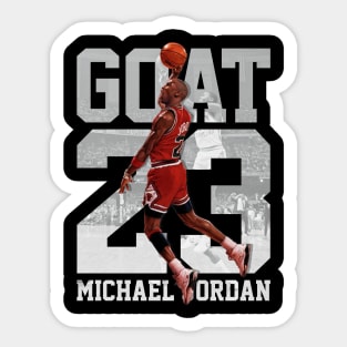 Michael Jordan 23 Slam Dunk Sticker